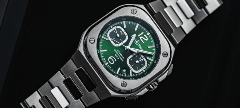 Hands-On Debut: The Viridescent Bell & Ross BR 05 Chrono Green Steel Watch
