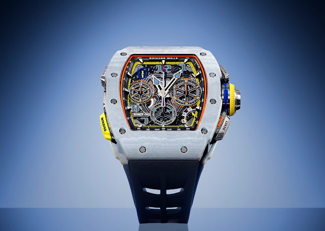 Richard Mille – RM 65-01 Grey Quartz TPT Automatic Split Seconds Chronograph
