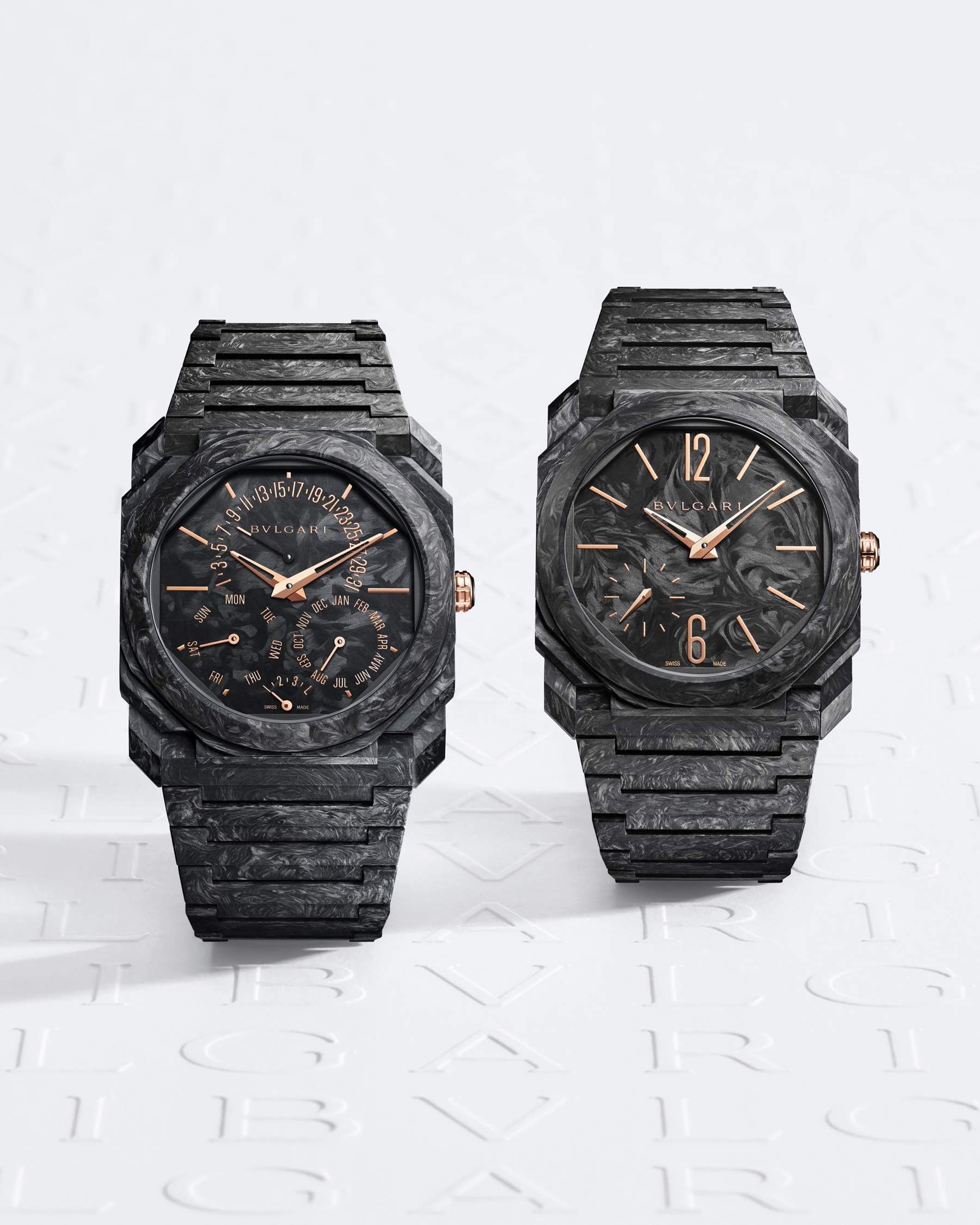 Introducing: Bvlgari Goes Carbon With Two Octo Finissimo Carbongold Releases