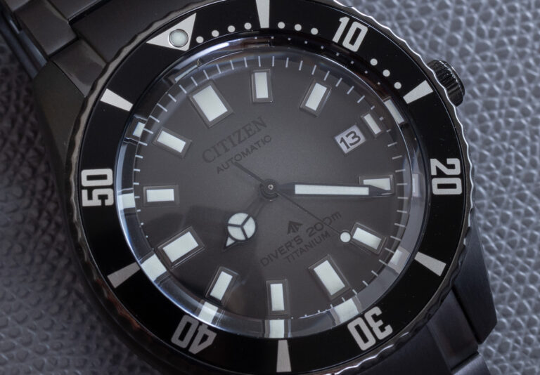 Watch Review: Citizen Promaster Dive Automatic ‘Fujitsubo’ NB6025-59H In DLC Super Titanium