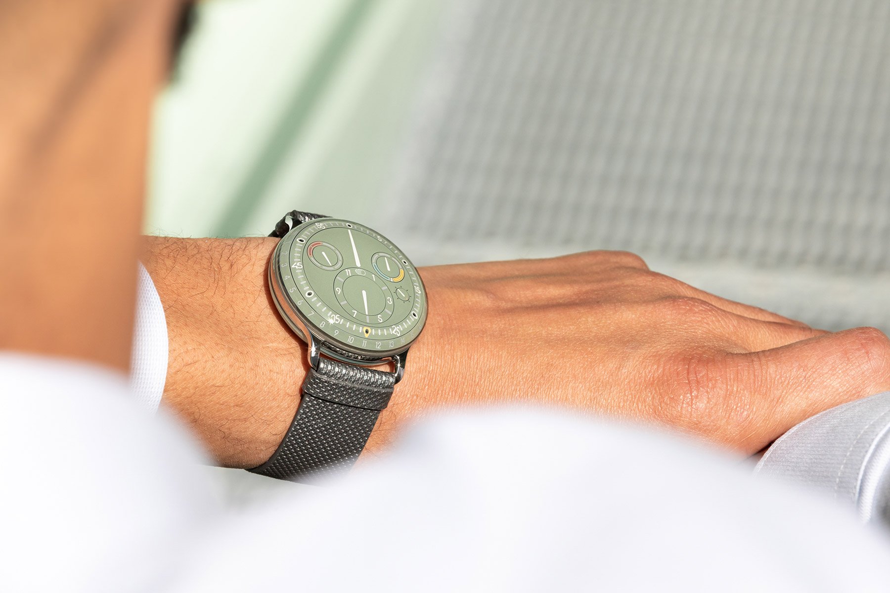 Introducing: The Ressence Type 3 EE — An Impressive Oil-Filled Eucalyptus-Green Pebble For The Wrist