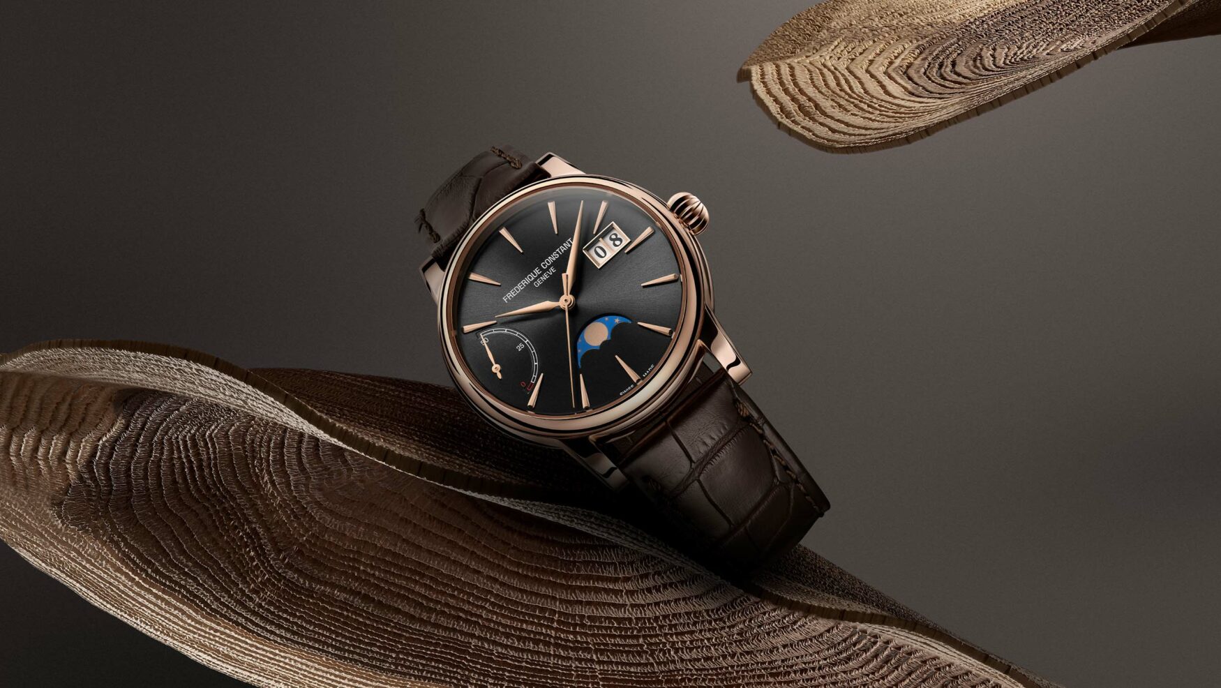 The Frederique Constant Classic Power Reserve Big Date Manufacture