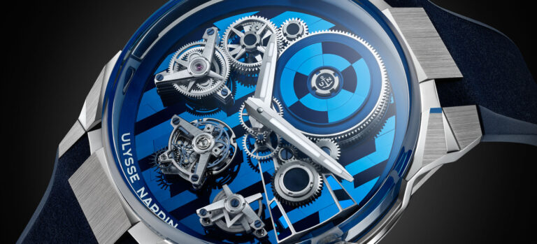 New Release: Ulysse Nardin Blast Free Wheel Marquetry Watch