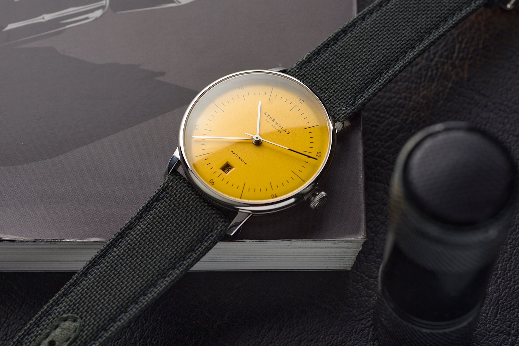 Going Hands-On With The Sternglas Naos Automatik Edition Yellow