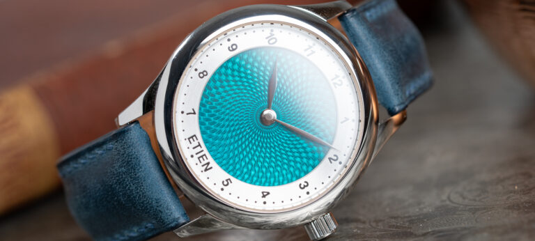 Watch Review: The Etien T02 With A Flinqué Enamel Dial