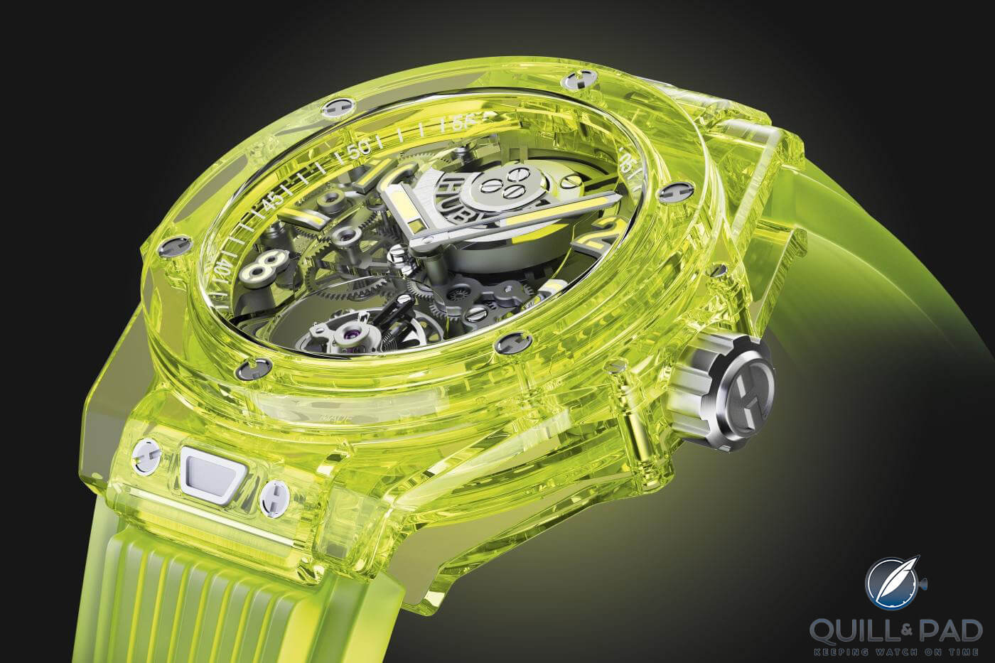 Hublot Big Bang Tourbillon Automatic Yellow Neon Saxem: Reflections of a Laser Physicist on ‘Saxem’