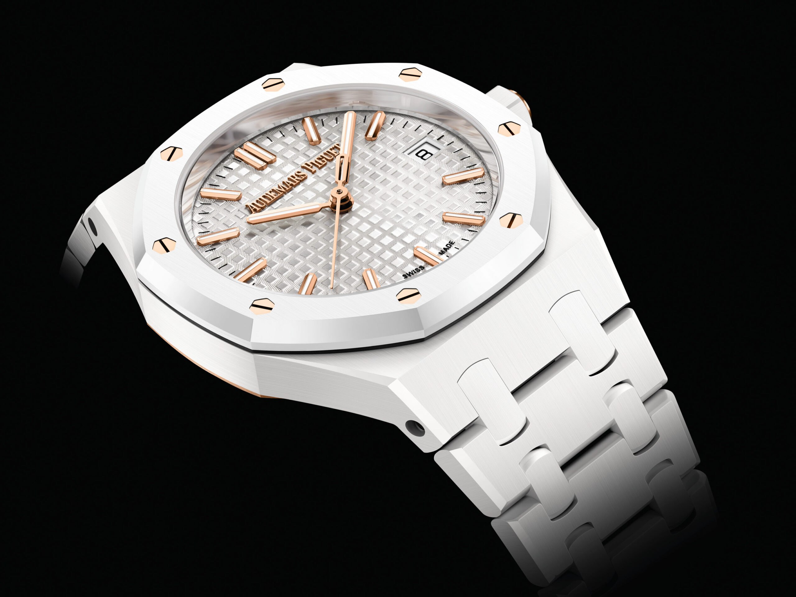 Audemars Piguet Introduces Royal Oak Selfwinding 34mm in White Ceramic