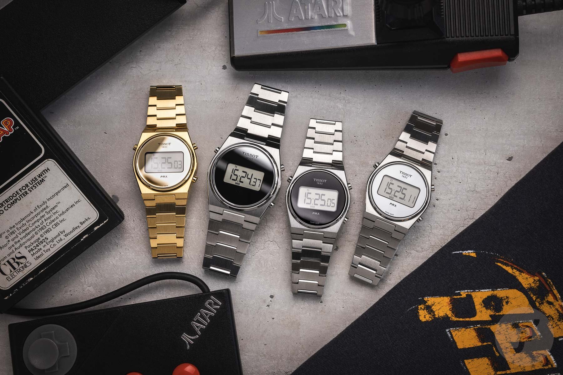 Hands-On With The New Tissot PRX Digital Watches