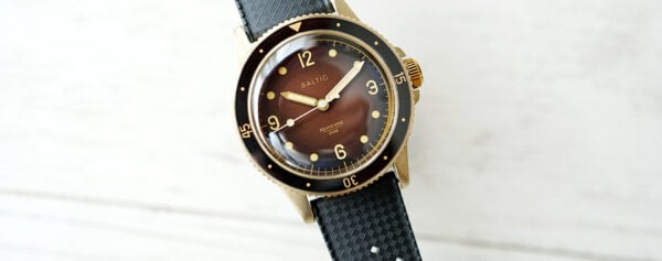 Hands-on – The Retro-cool Baltic Aquascaphe Bronze With Brown Gradient Dial