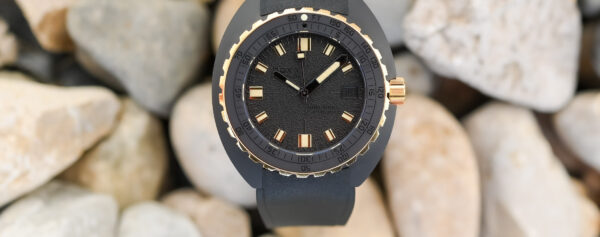 Introducing – The Black Ceramic & Gold Doxa SUB 300β Sharkhunter (Live Pics & Price)