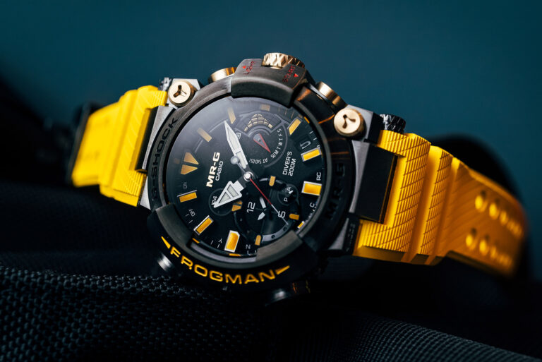 Hands-On Debut: The Casio G-Shock MR-G Frogman MRGBF1000E1A 30th Anniversary Limited-Edition Watch