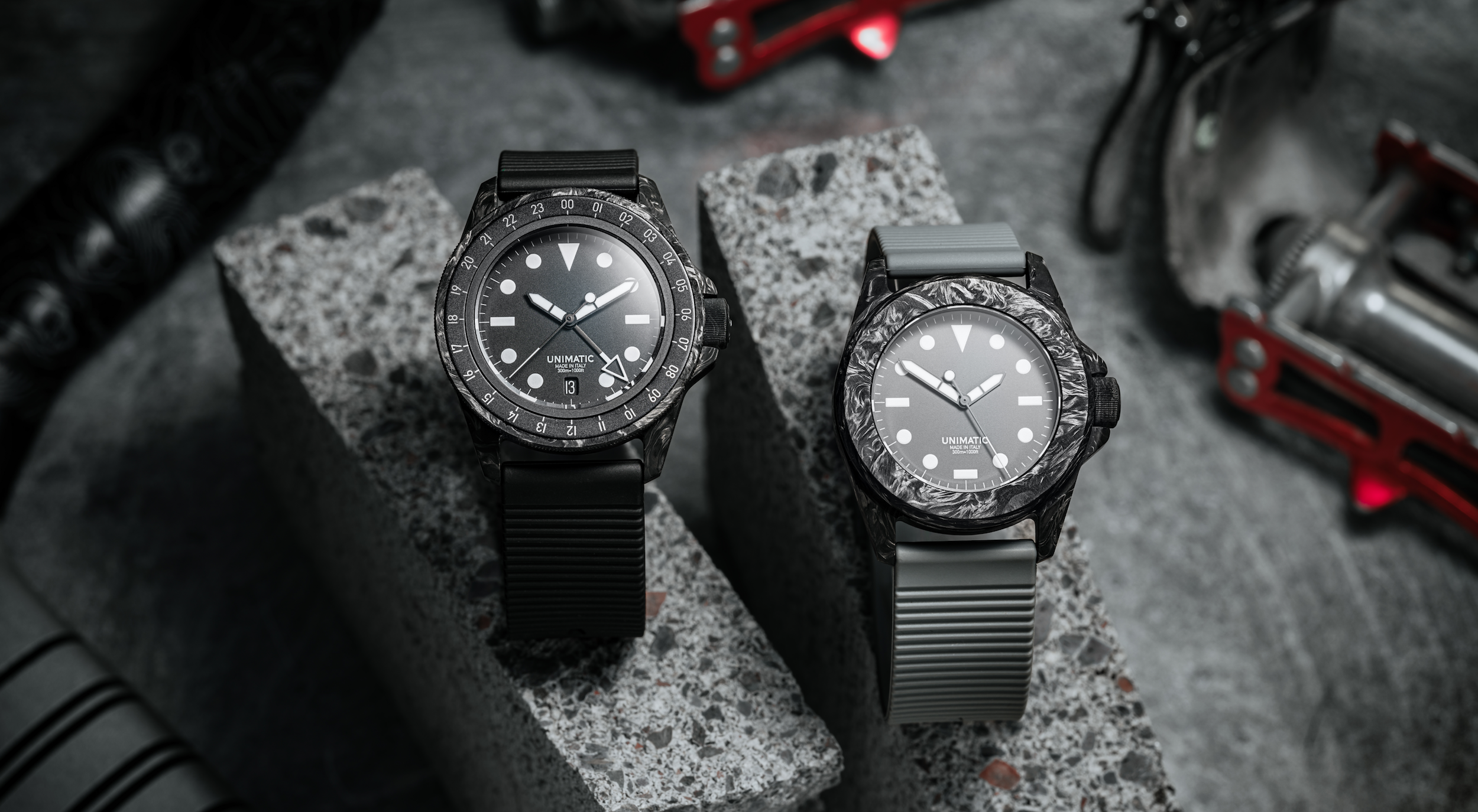 Introducing: The UNIMATIC Modello Quattro U4S-Carbon And Modello Uno U1S-Carbon GMT Limited Editions For Hodinkee