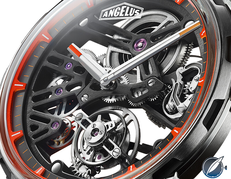 Angelus U41 Orange: a (relatively) Affordable (for a tourbillon) Tourbillon Sports Watch