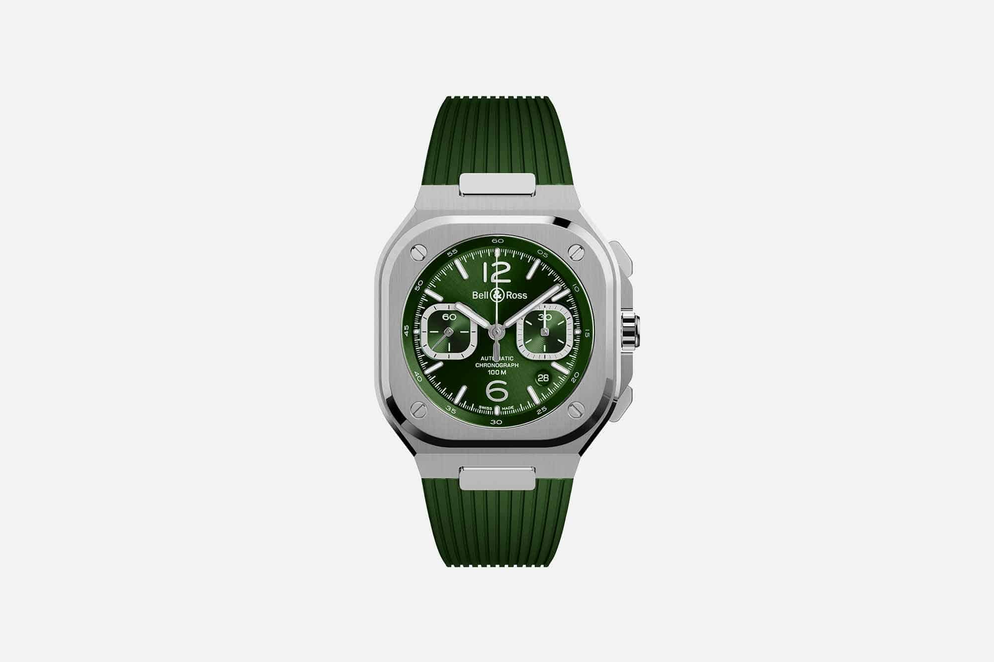 Bell & Ross Goes Green with a New Version of the BR 05 Chronograph