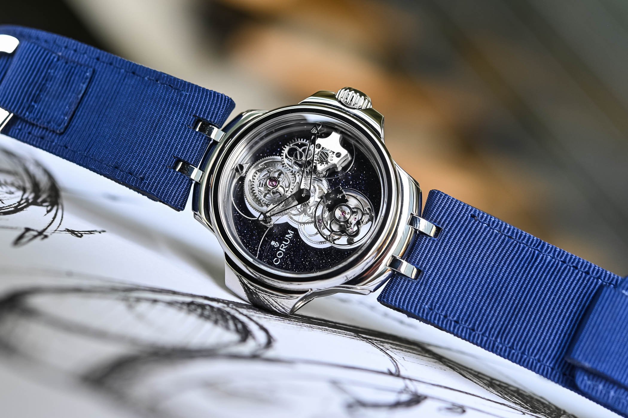 Geneva Watch Days: A Corum Flying Tourbillon 