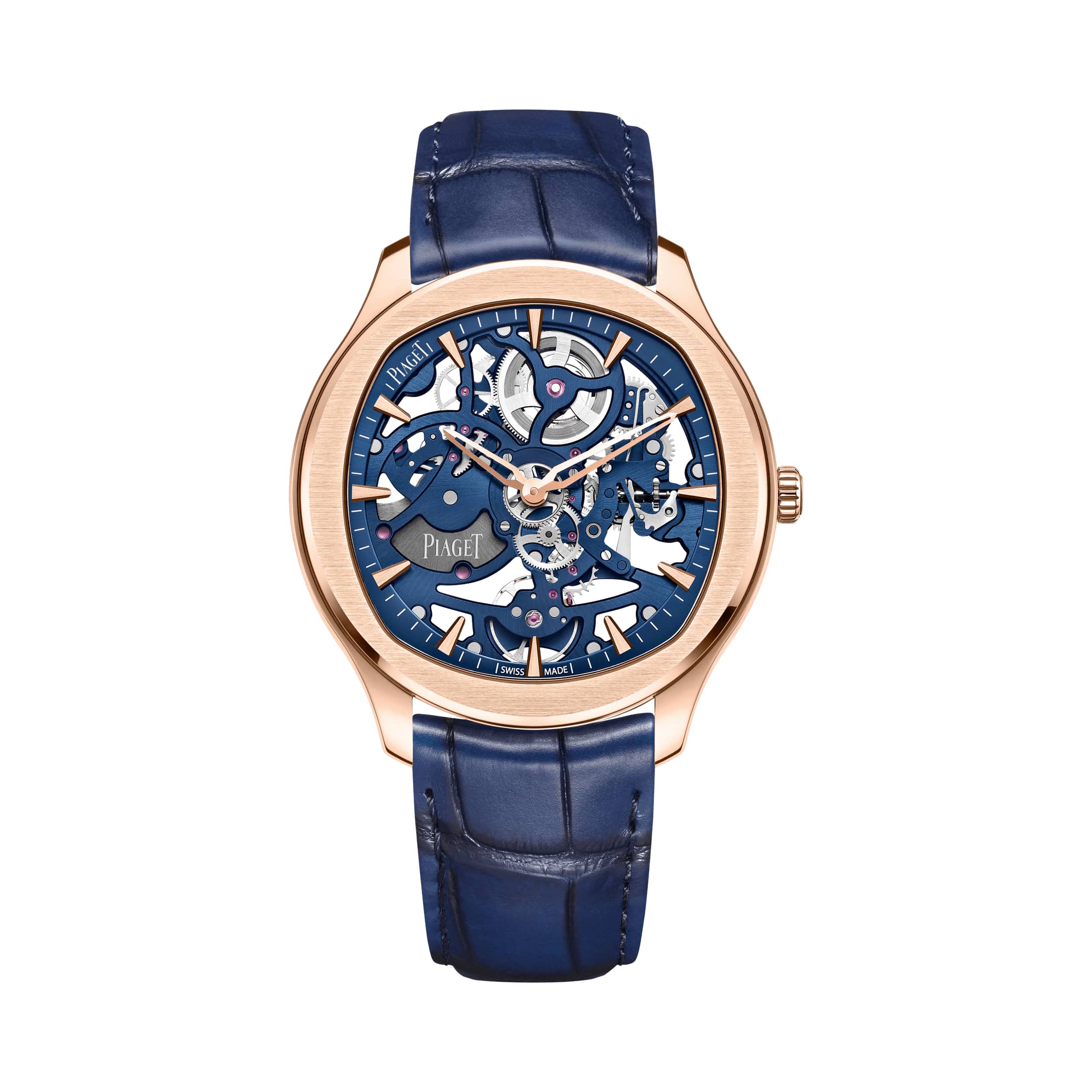 In pictures: Piaget Polo Skeleton in rose gold