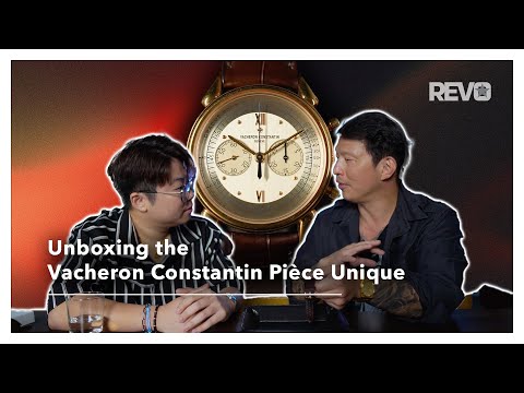 Unboxing the Pièces Unique Vacheron Constantin Historiques Cornes de Vache 1955 | Revo Talks