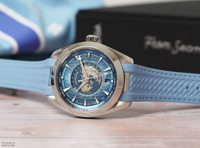 Review: Omega Seamaster Aqua Terra Worldtimer "Summer Blue"