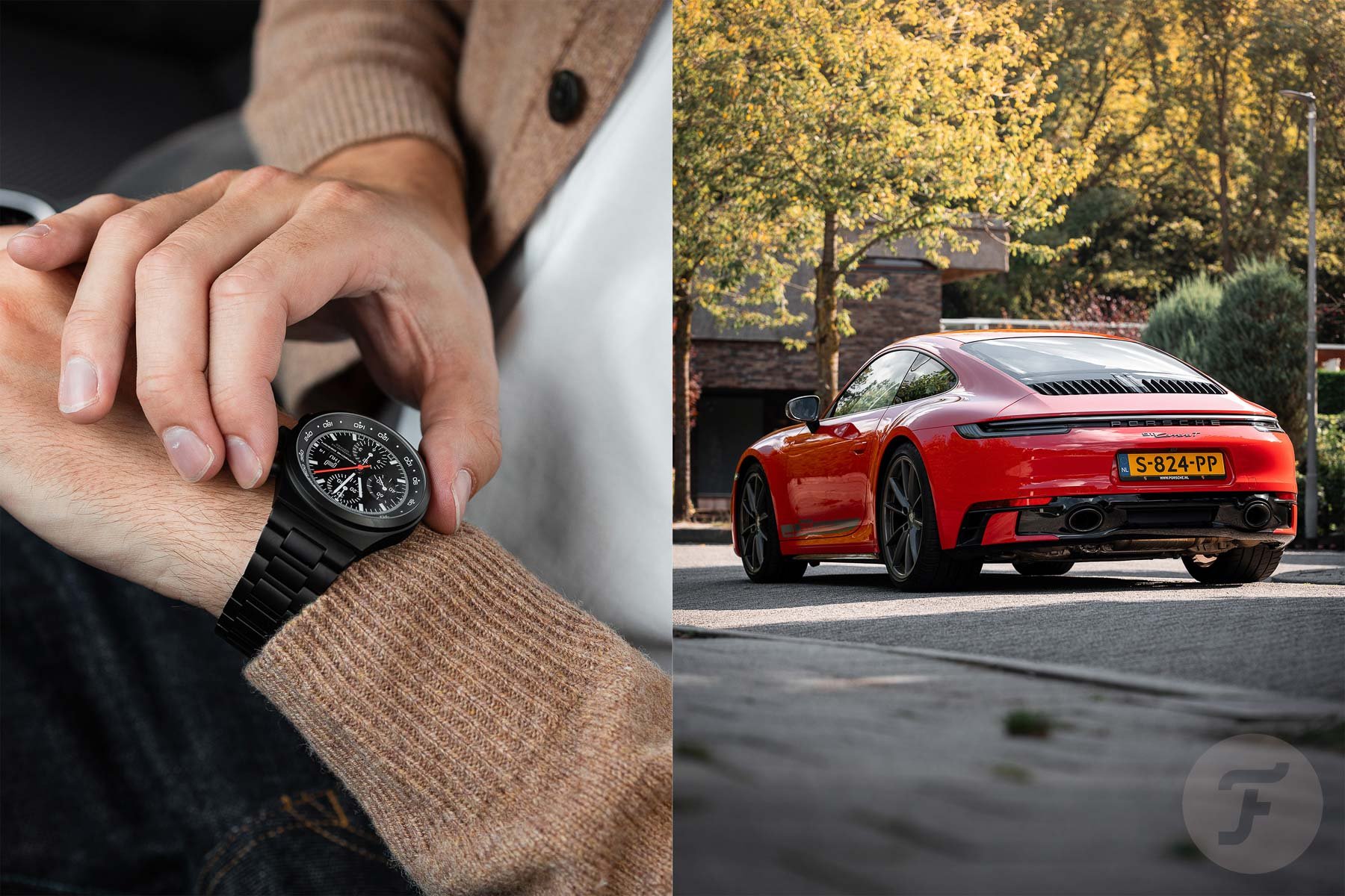 Hands-On: Pairing A Porsche Design Chronograph 1 And A 911 Carrera T