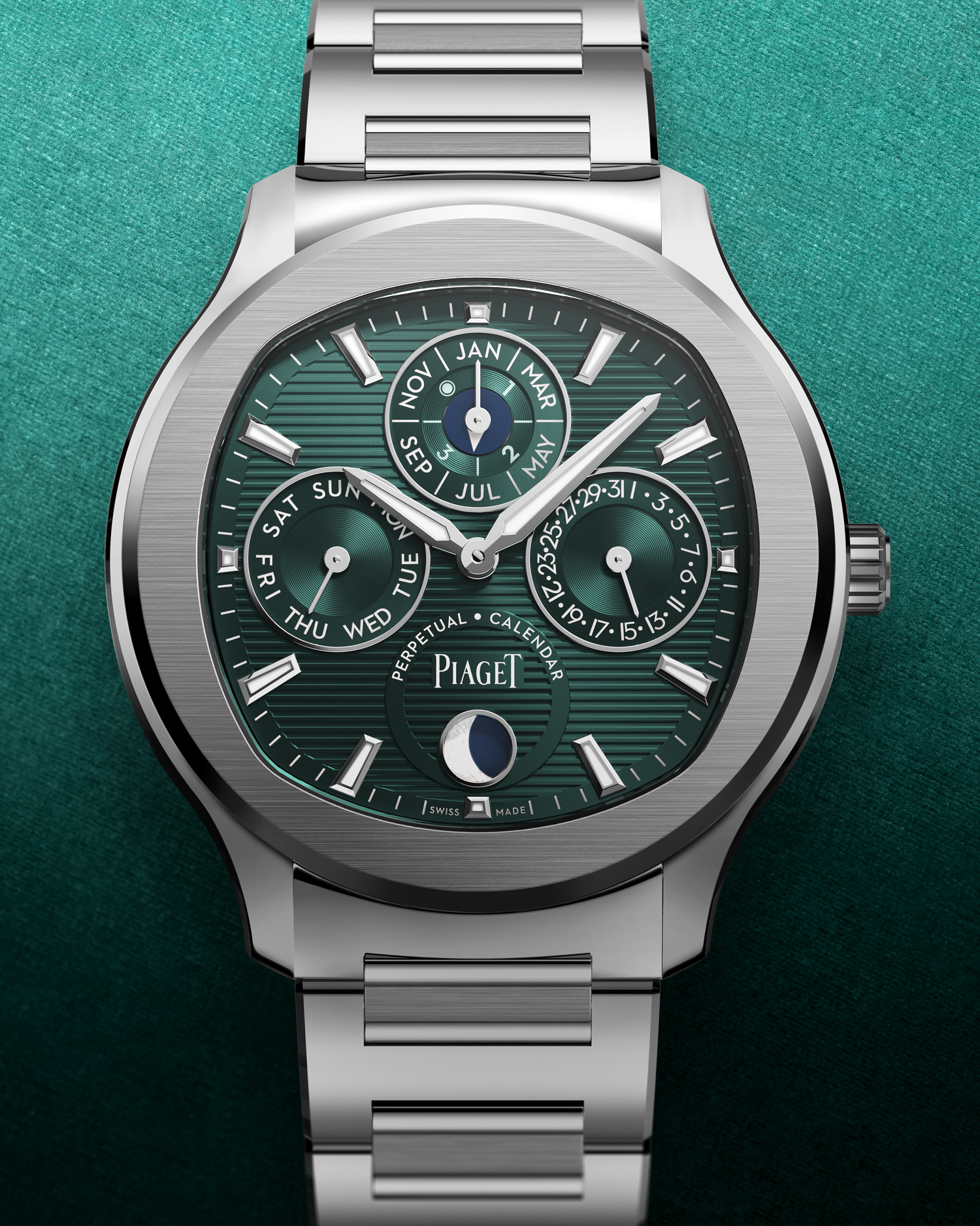 Showing at WatchTime New York 2023: Piaget Polo Perpetual Calendar Ultra-Thin