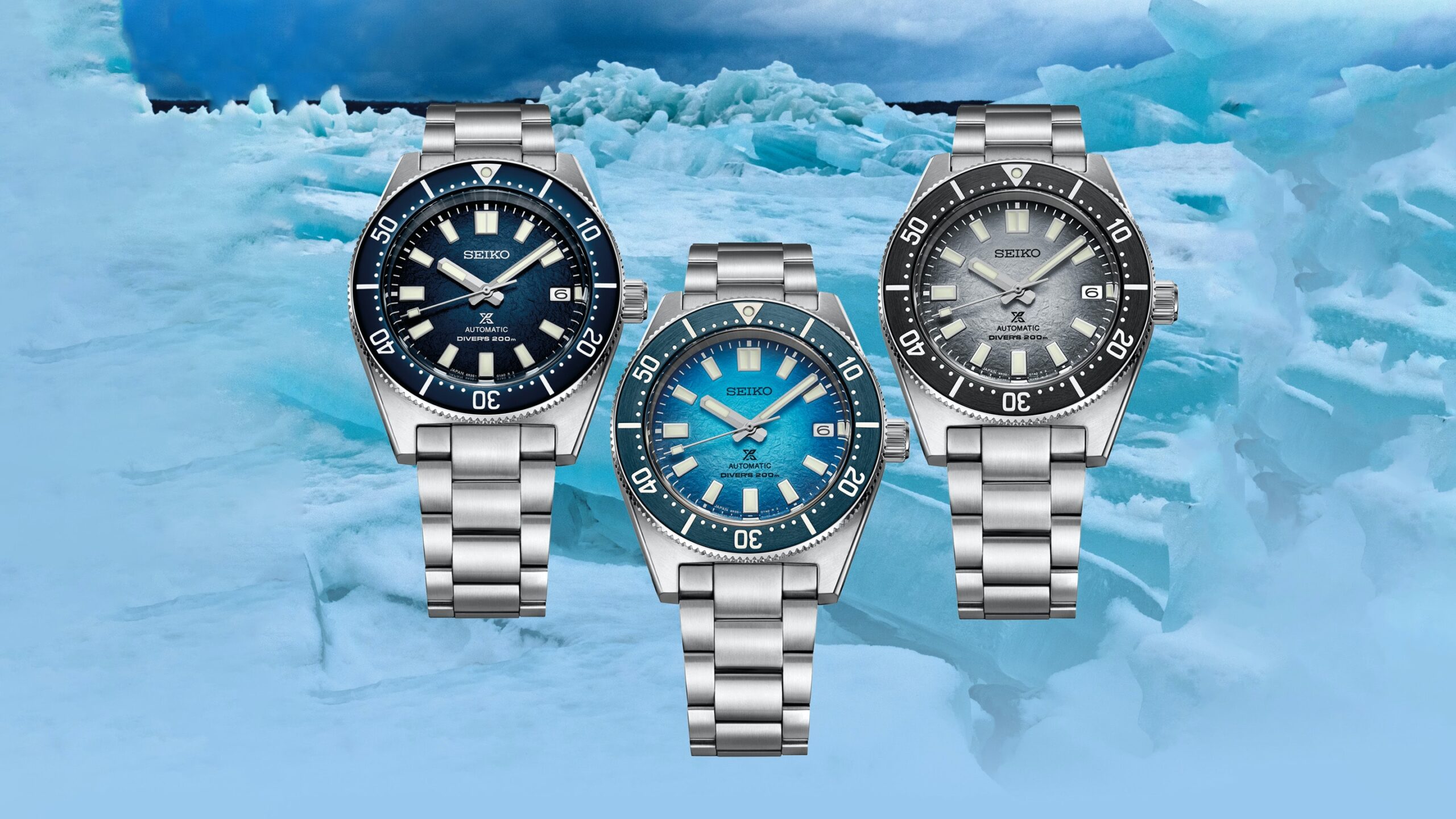 Introducing: Three New Seiko Divers Inspired By American Cold-Water Diving Locations