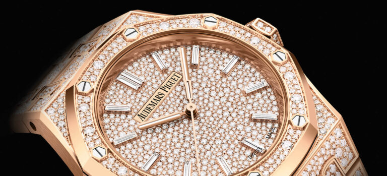 New Release: Audemars Piguet Snow-Set Diamond Royal Oak Watches In 34 And 37mm