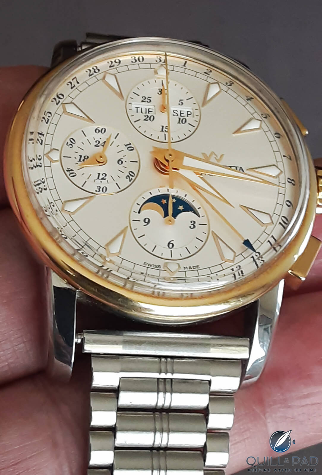 Why I Bought It: Wyler Vetta Beaux Arts Triple Calendar Moonphase Chronograph, a Blast from the Past