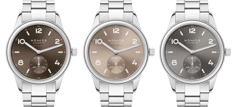 Summer Never Ends With The New NOMOS Club Sport neomatik 39 Featuring A Mid-Size Case And Three Golden Colorways