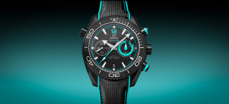 New Release: Omega Seamaster Planet Ocean Deep Black ETNZ Edition Watch