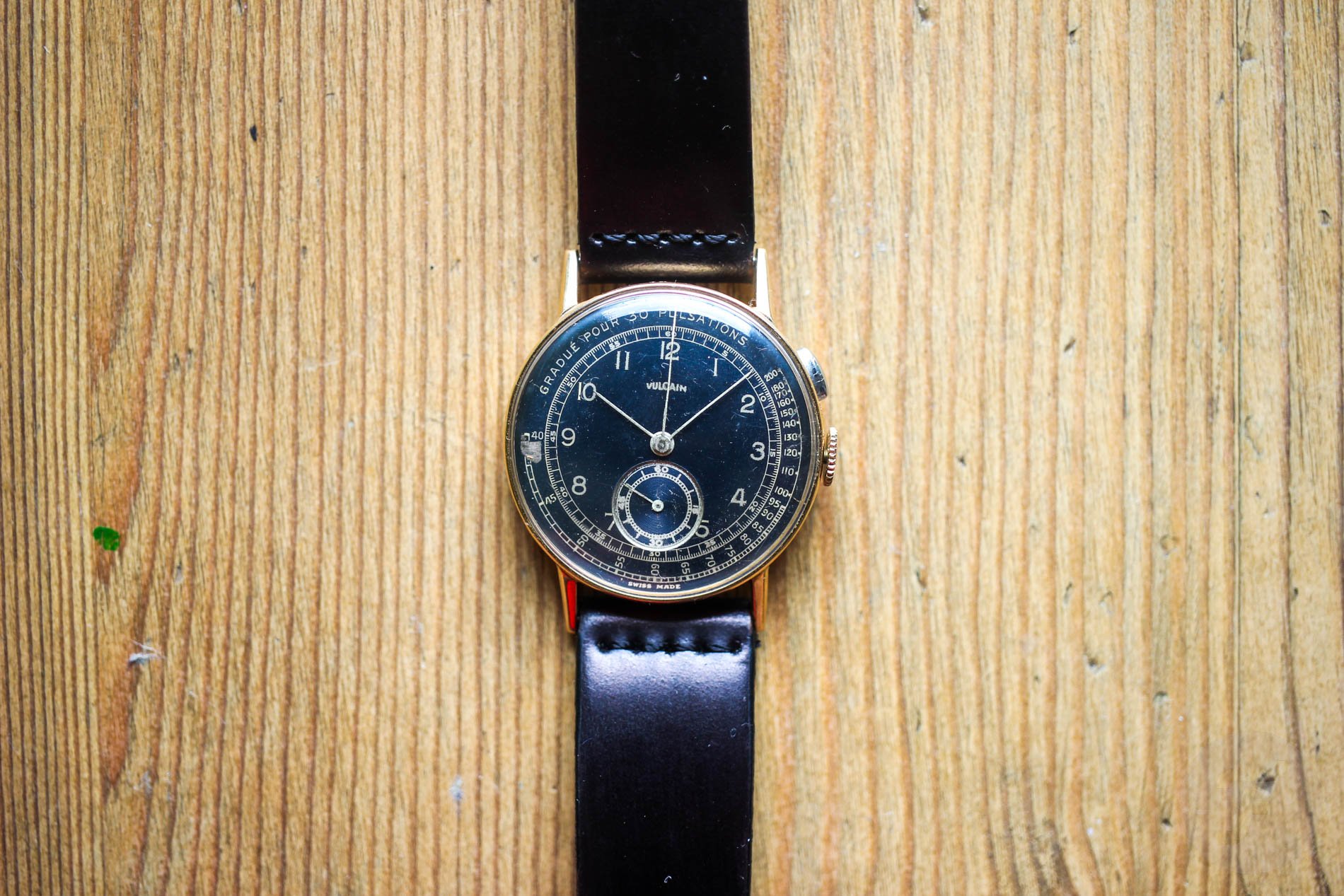 #TBT The Vulcain Y65 Monopusher Pulsation Chronograph Eaten Alive