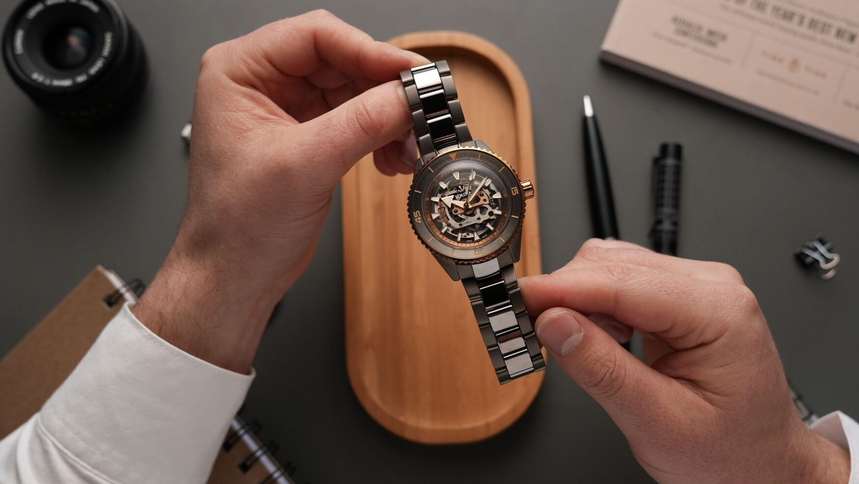 Rado Captain Cook High-Tech Ceramic Skeleton