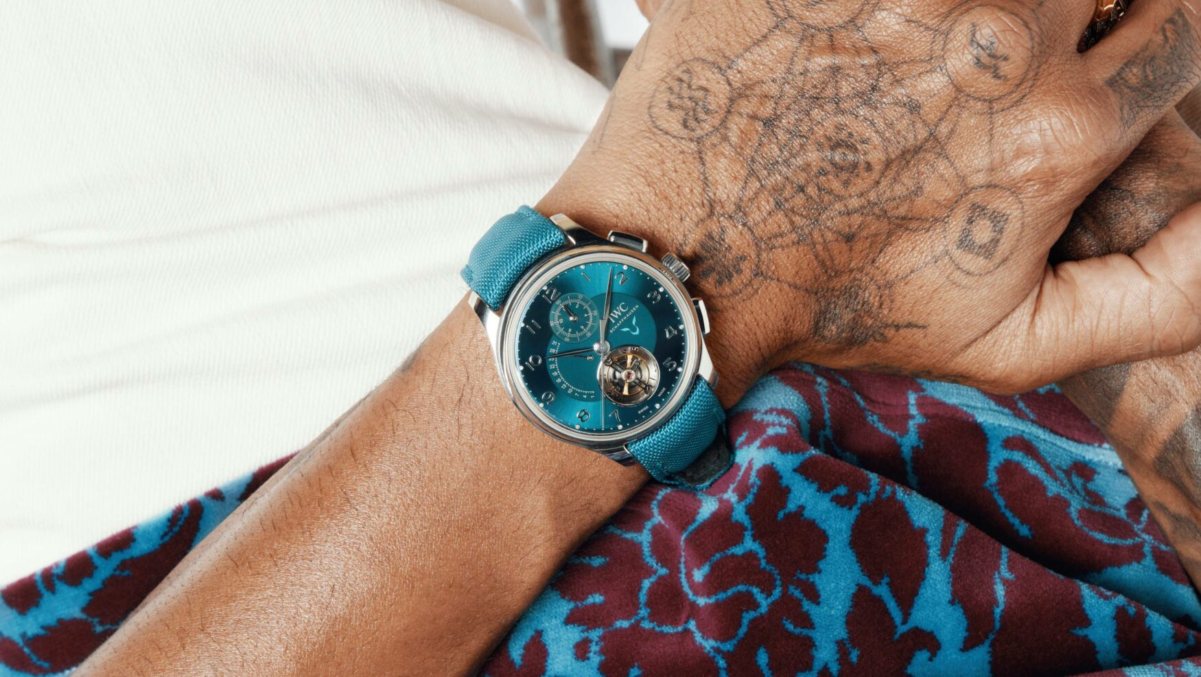 IWC Portugieser Tourbillon Rétrograde Chronograph Lewis Hamilton