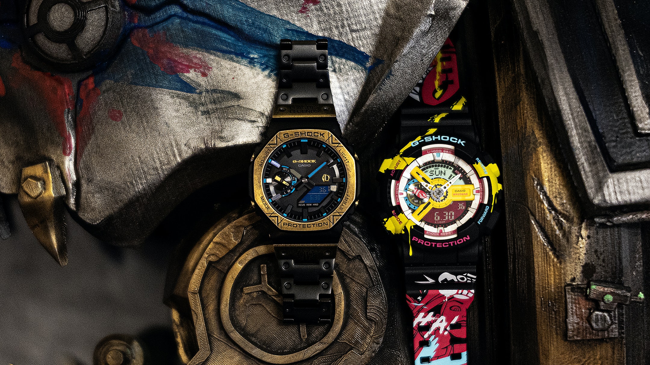 In Partnership – The G-SHOCK x League Of Legends GM-B2100LL-1A And GA-110LL-1A