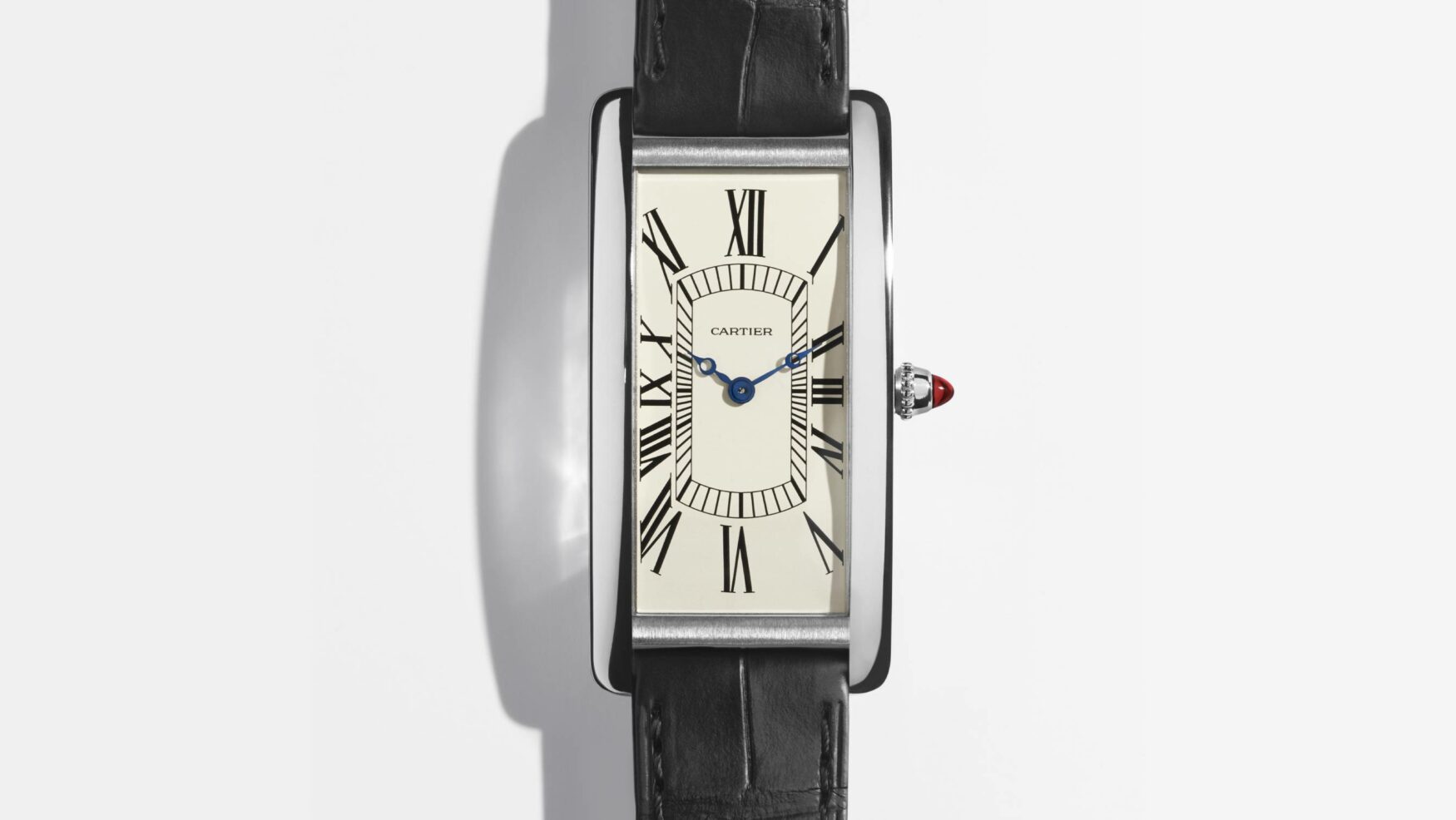 Cartier Les Rééditions Tank Cintrée Platinum