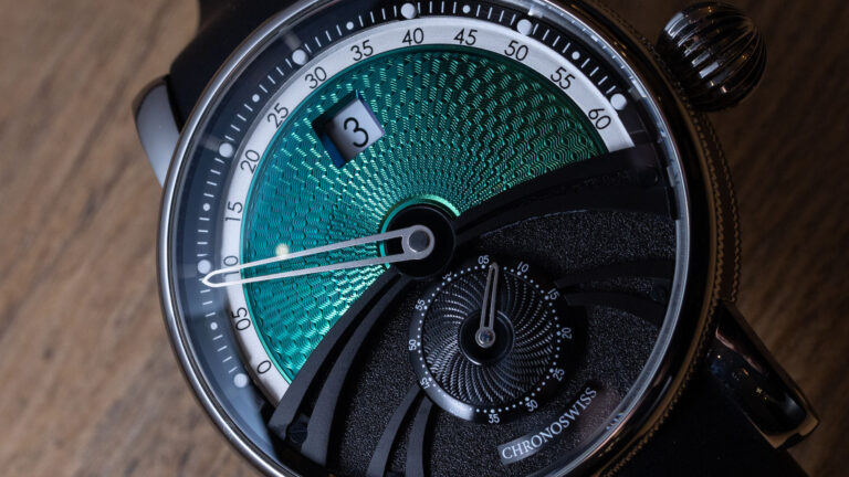 Hands-On: Chronoswiss Delphis Decorative Dial Jumping Hour Watches