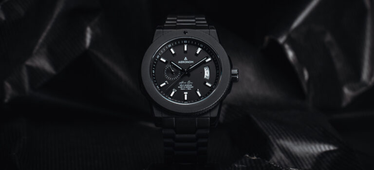 Aeronom Goes Dark With The Aero One BLK Limited-Edition Watch 