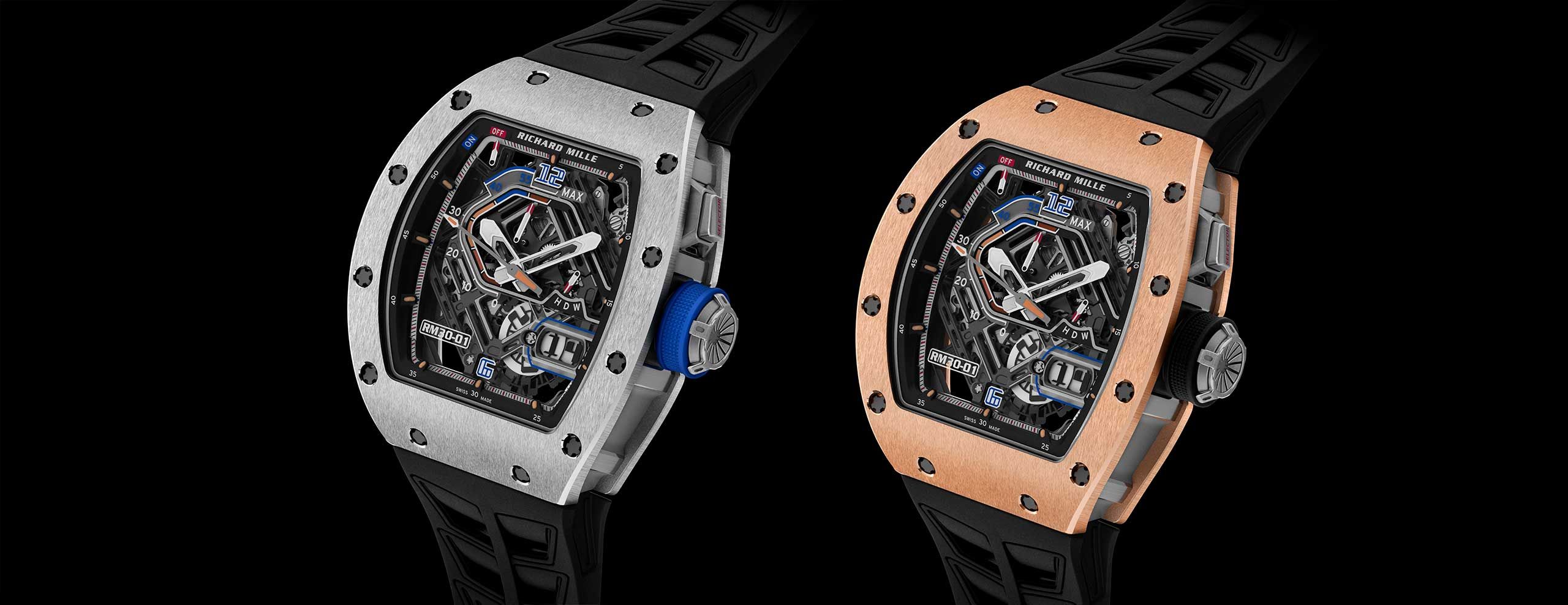 The Richard Mille RM 30-01 with Declutchable Rotor is packed with smart mechanical tech