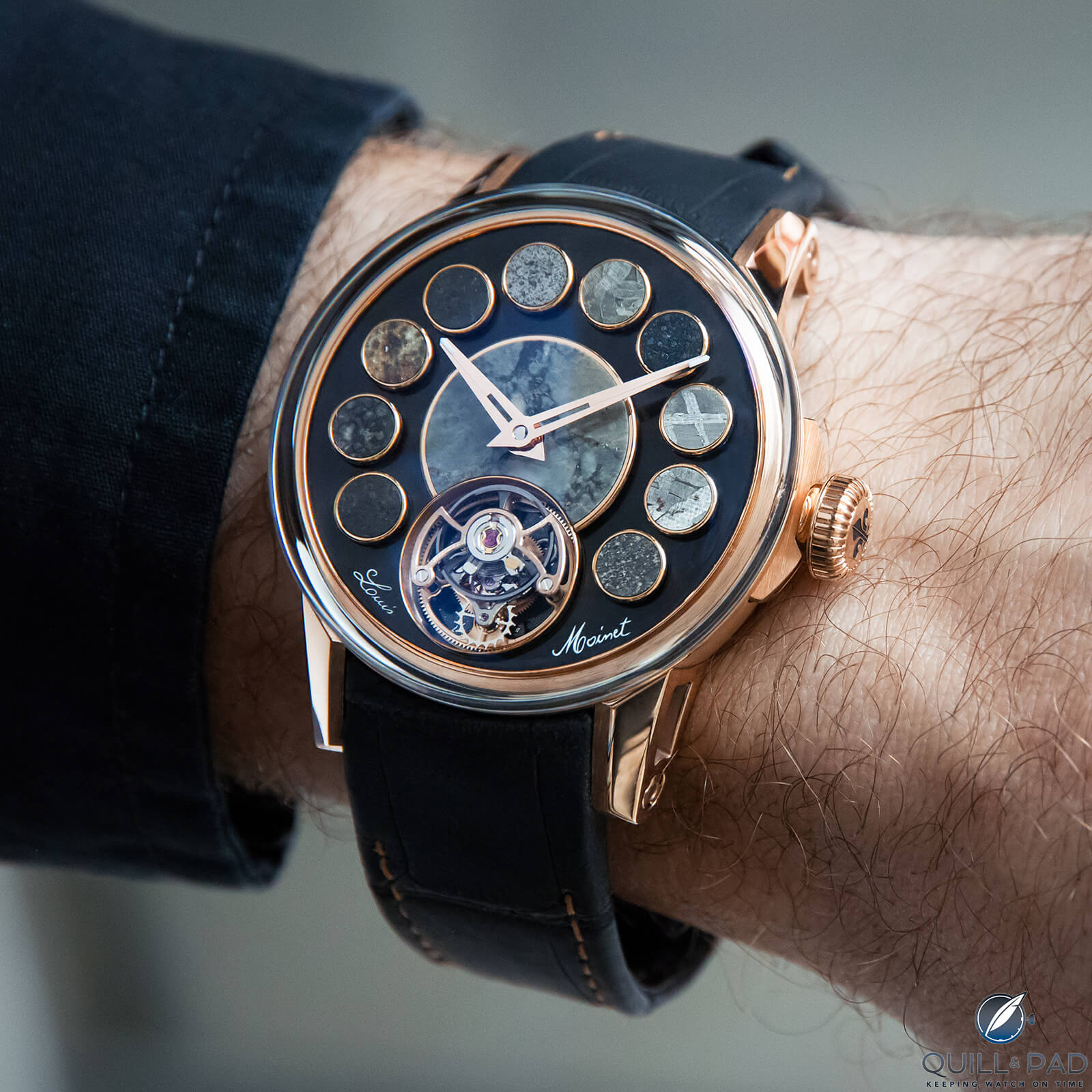 Louis Moinet Cosmopolis: Official Guinness World Record for Number of Meteorites in a Watch