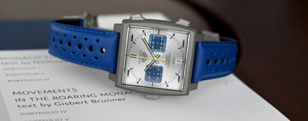 Hands-on – Getting Ready to Race with the TAG Heuer Monaco Chronograph Racing Blue Calibre 11