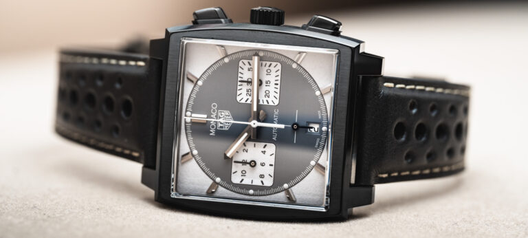 Hands-On Debut: Limited-Edition TAG Heuer Monaco Chronograph Night Driver Watch