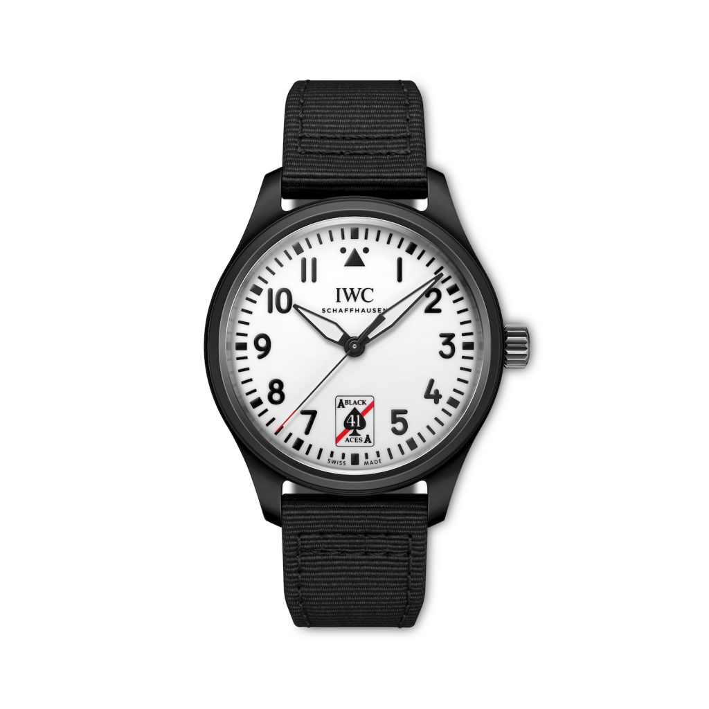 IWC Unveils Full Luminescent Dial For Pilot’s Watch Black Aces