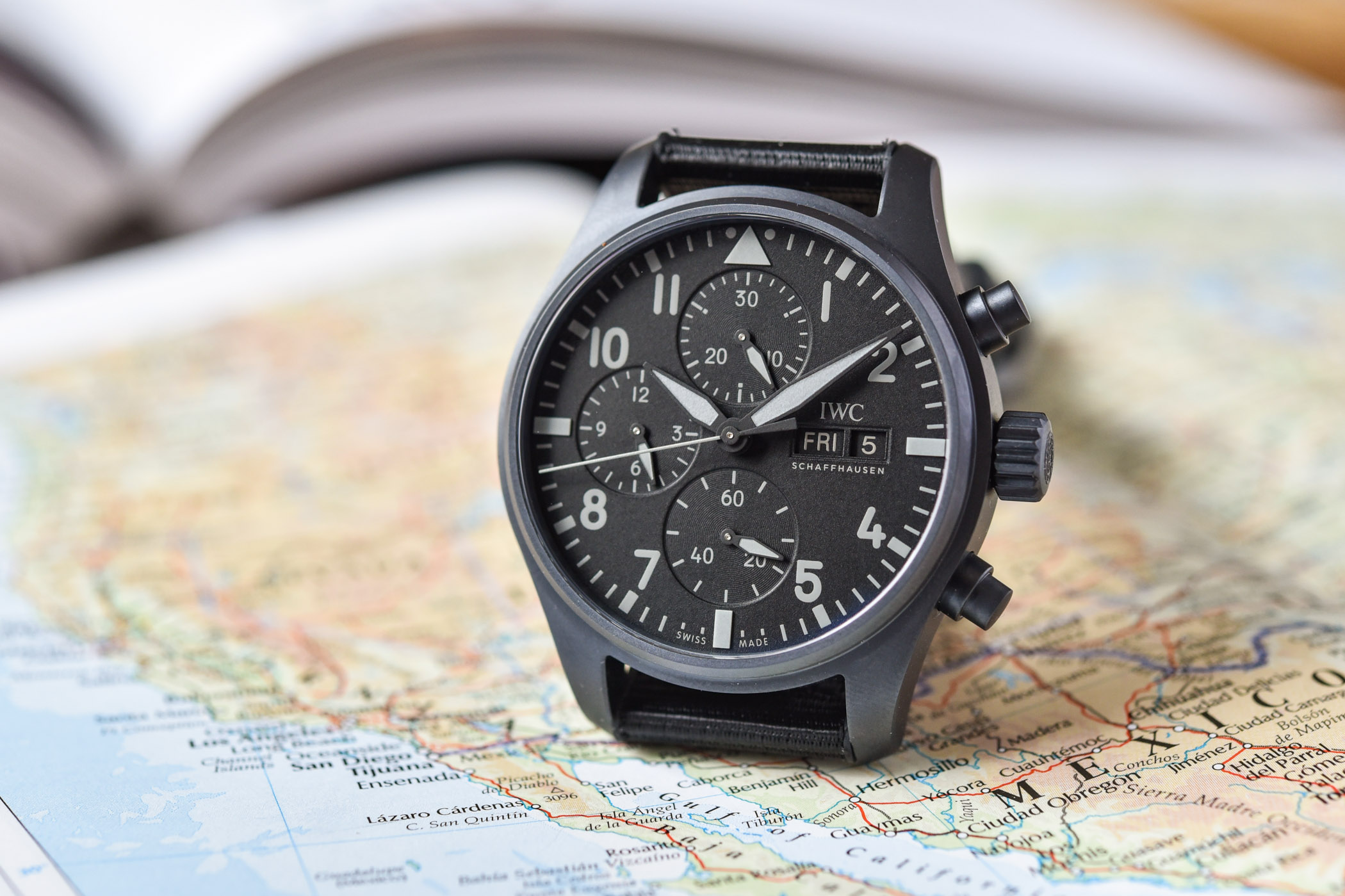 Advanced Flight Instruments: IWC Pilot’s Watch Chronograph 41 Top Gun Ceratanium