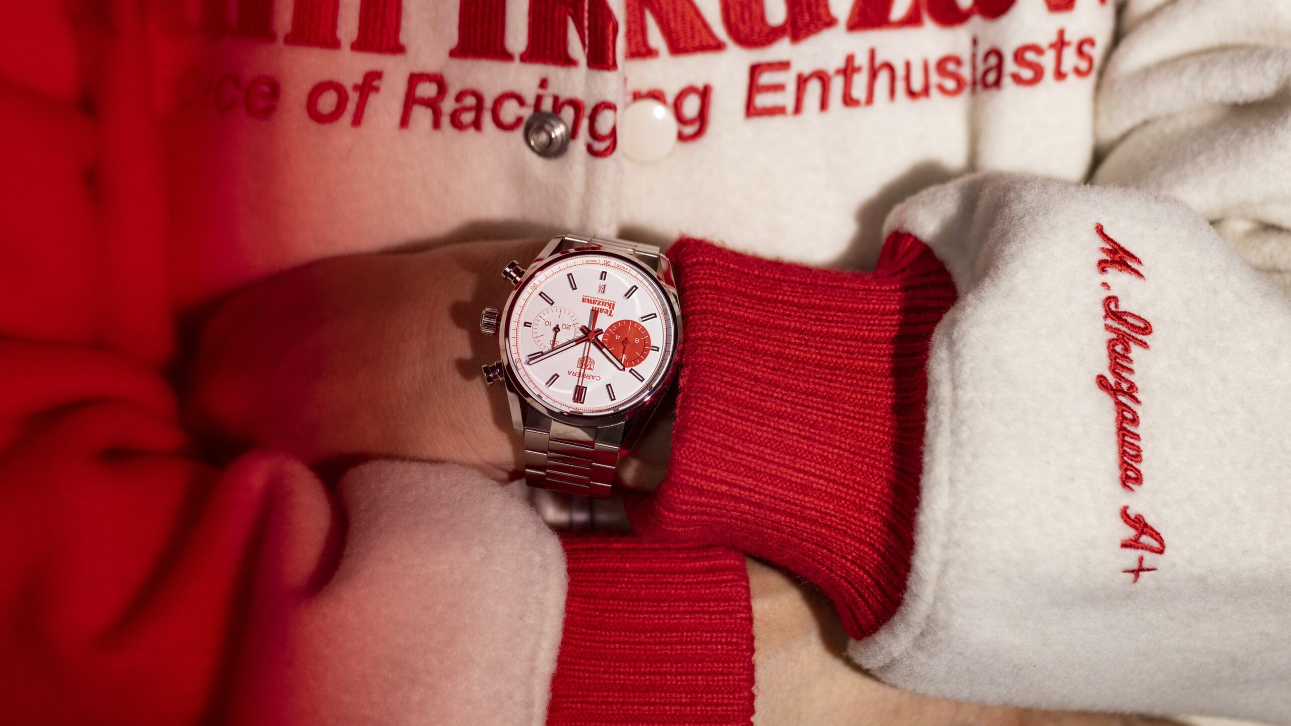 Introducing:  The TAG Heuer Carrera Chronograph x Team Ikuzawa By Bamford