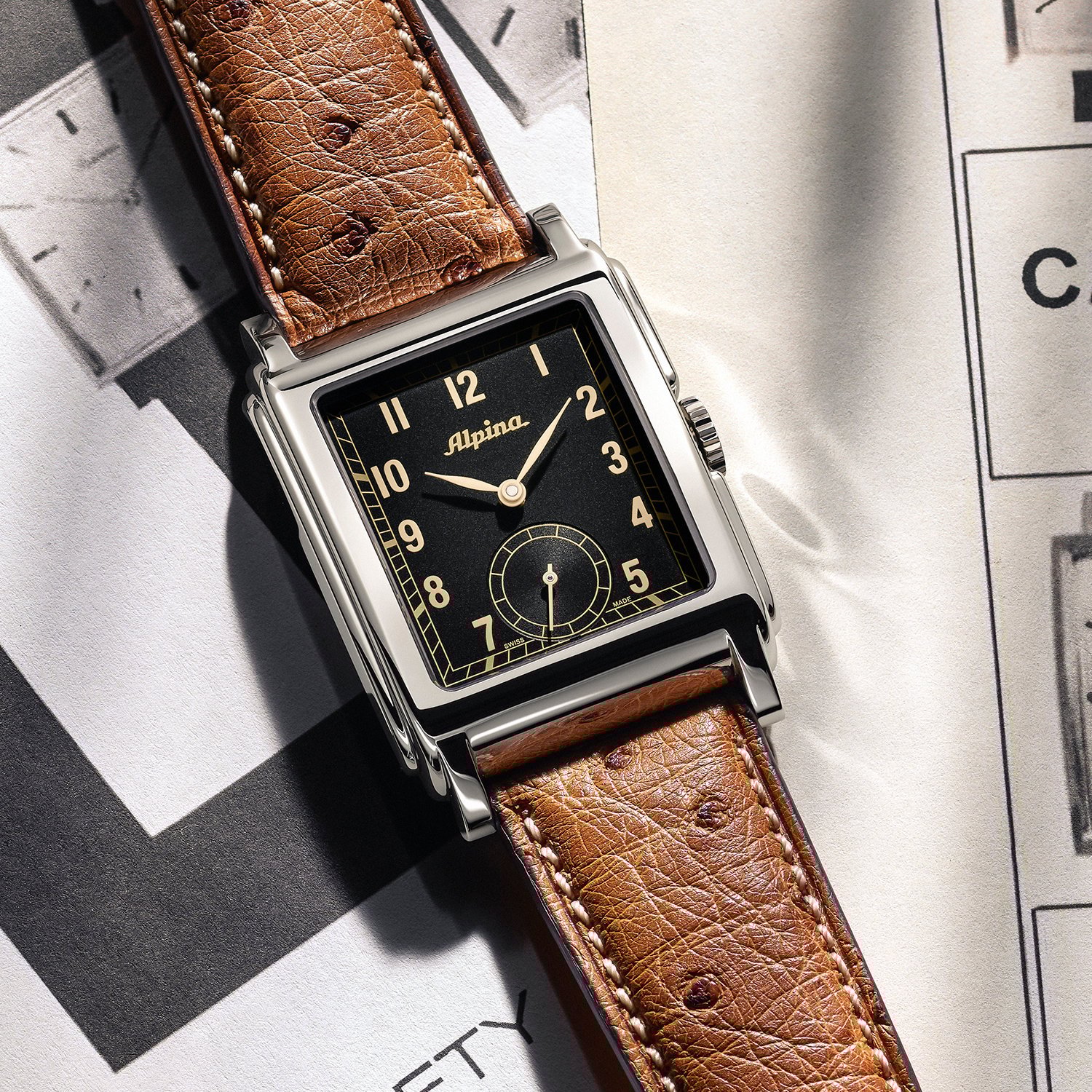 Alpina Updates a Heritage Carrée Automatic 
