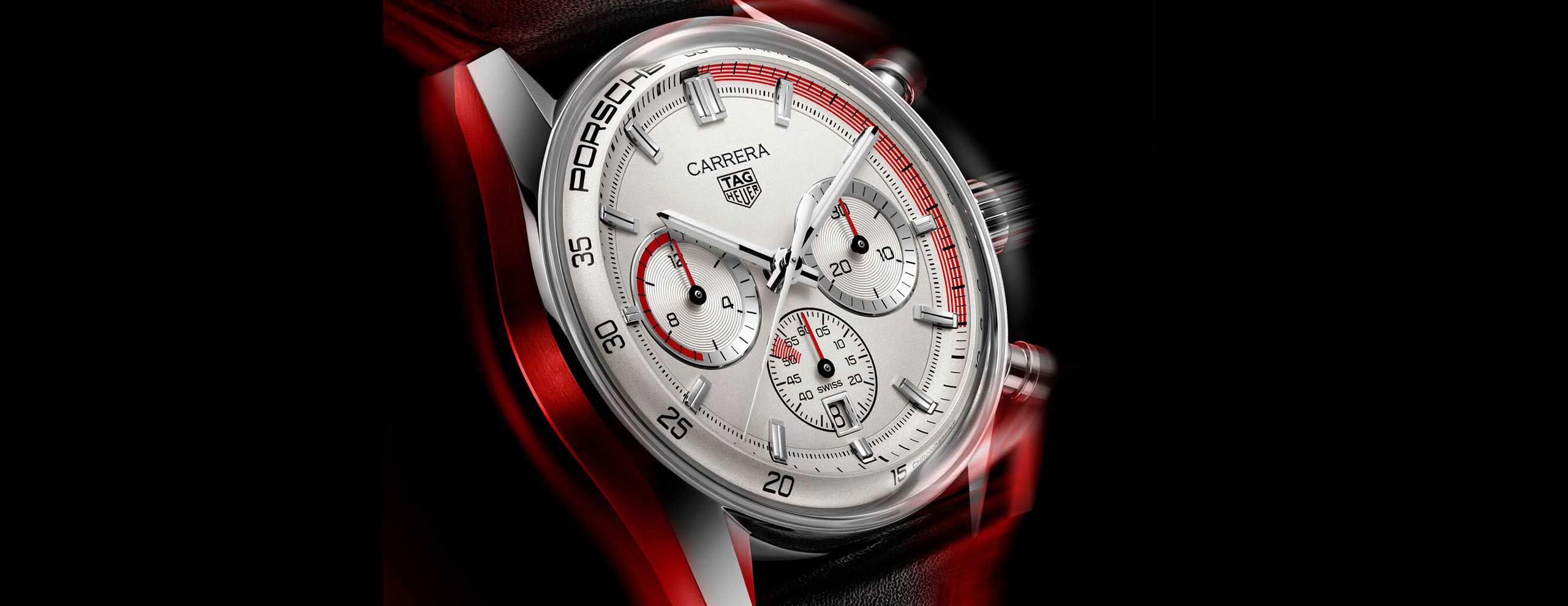 The TAG Heuer Carrera Chronosprint x Porsche — celebrating 60 years of the 911