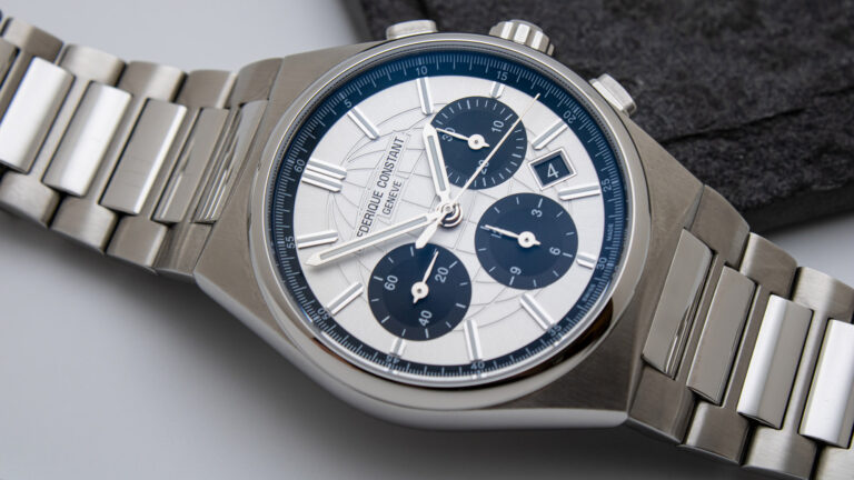 Hands-On: Frederique Constant Highlife Chronograph “Panda” Watch