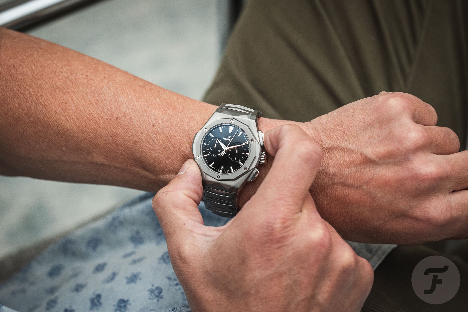 Revisiting The Hublot Classic Fusion Chronograph Orlinski Titanium