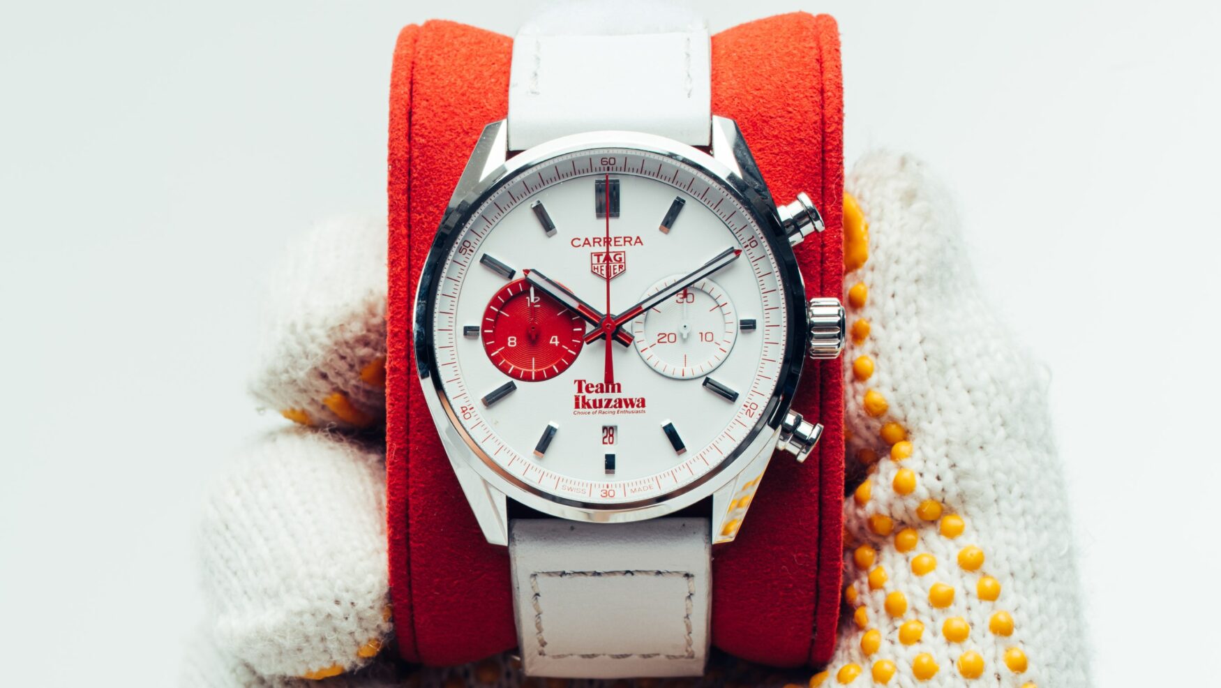The TAG Heuer Carrera Chronograph x Team Ikuzawa by Bamford is one for the motoring enthusiasts