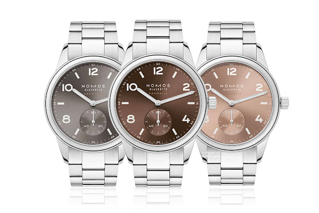 Nomos Glashütte – Club Sport neomatik 39 smoke, tabac, and ember