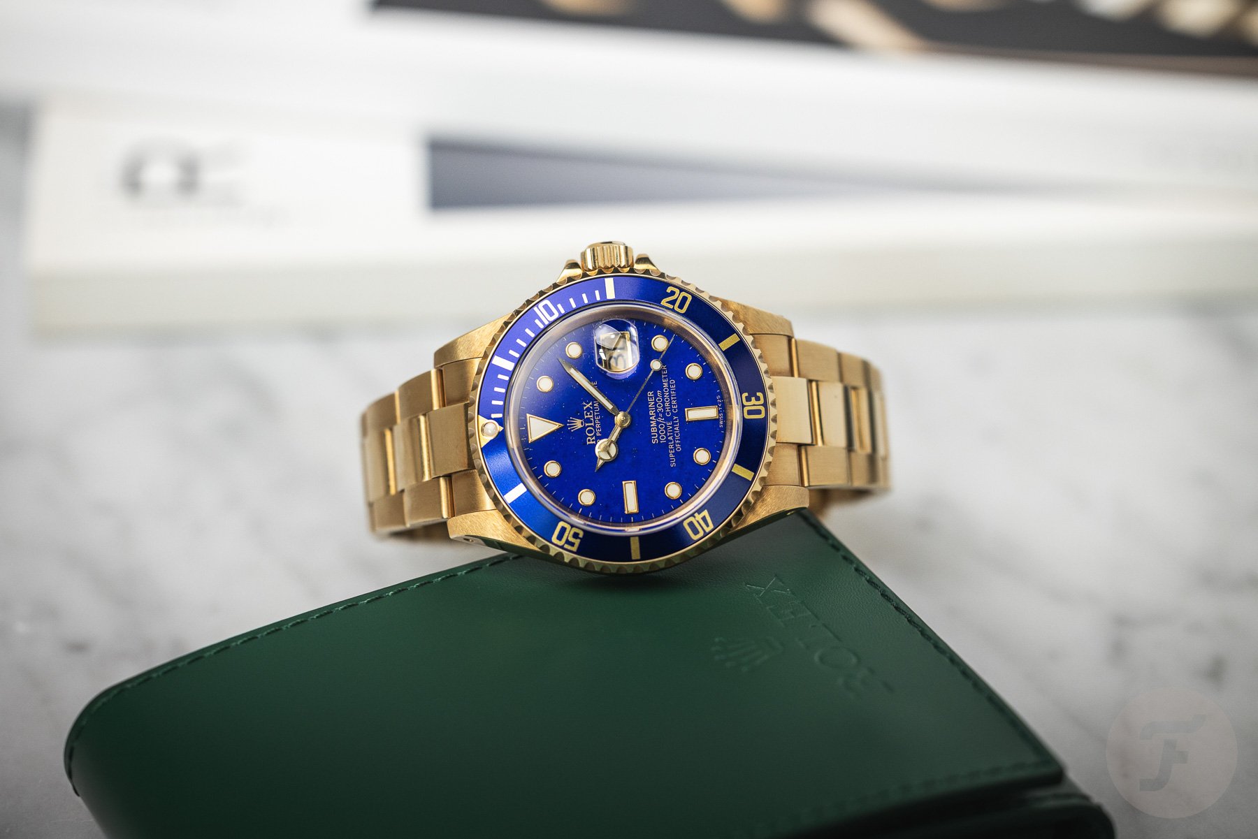 Could This Solid Gold Stone-Dialed Rolex Submariner 16618 Be My New Grail?